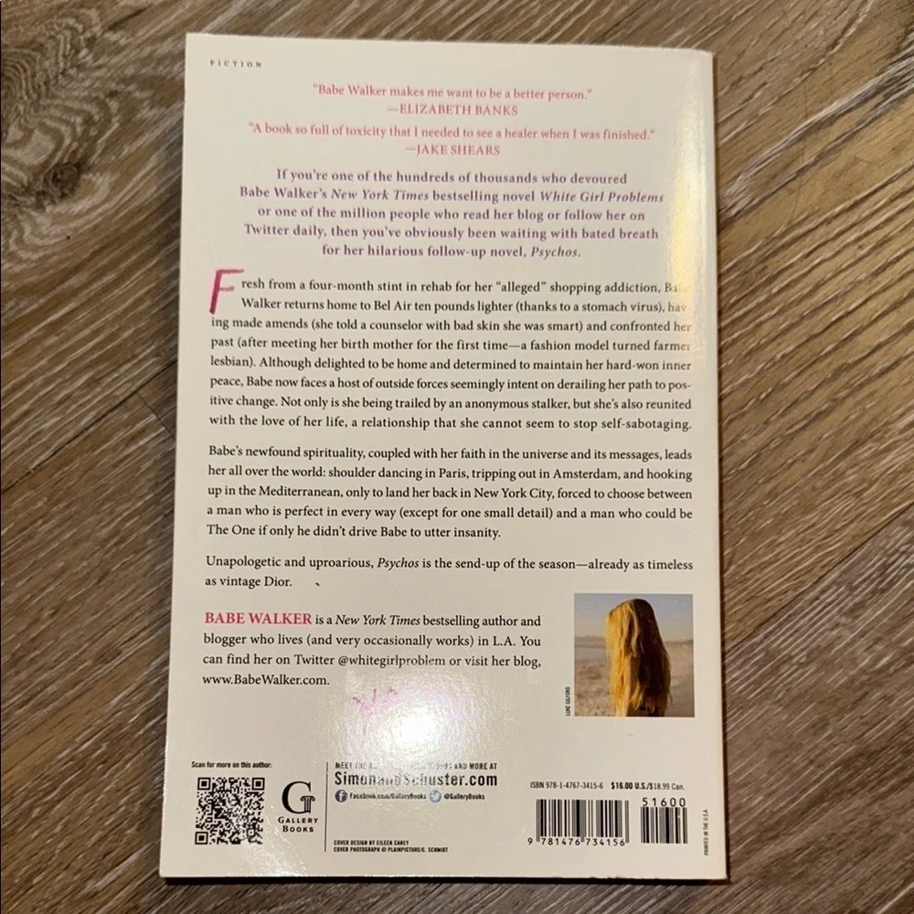 Psychos by Babe Walker Book - Picture 2 of 2